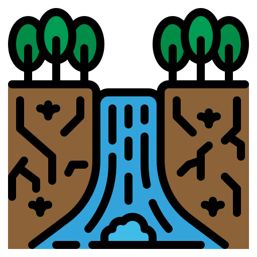 Waterfall free icon Waterfall free icon