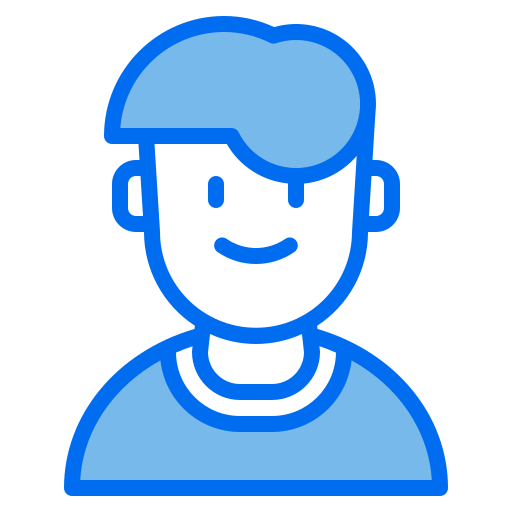 Man Payungkead Blue icon