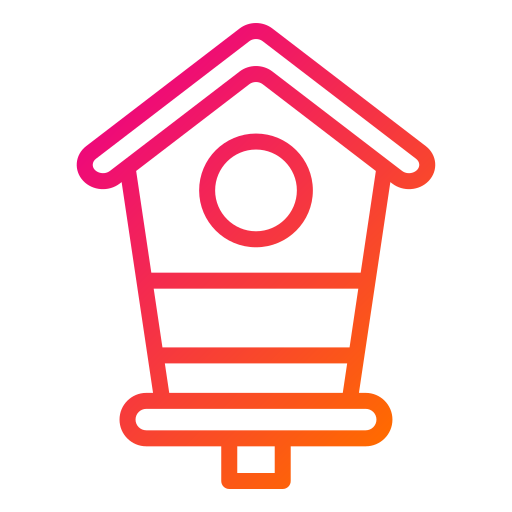 casa de pájaros icono gratis