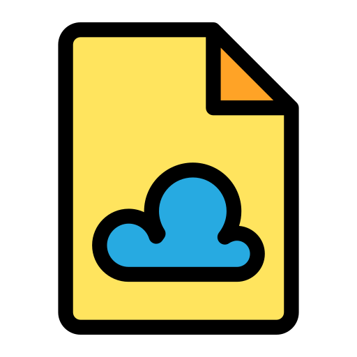 base de datos en la nube icono gratis
