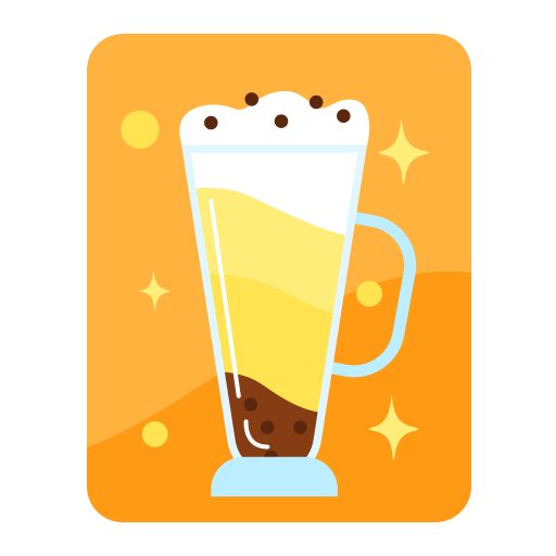 latte macchiato icono gratis