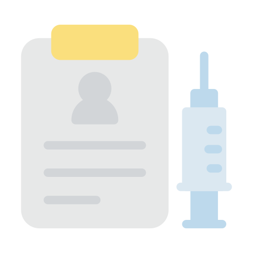 informe médico icono gratis