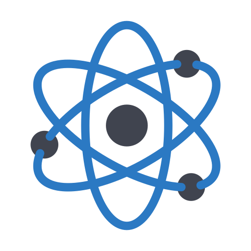 Atom - free icon