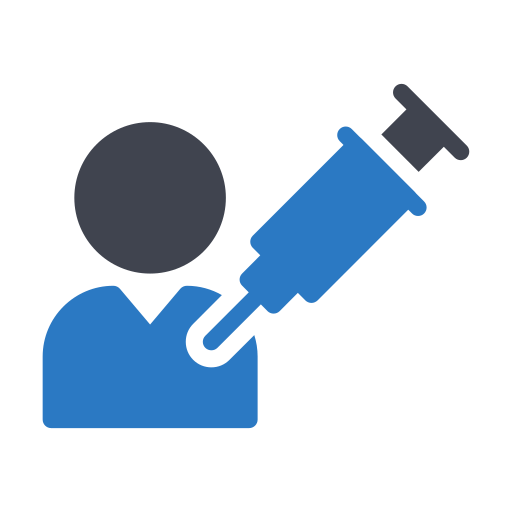 vacunación icono gratis