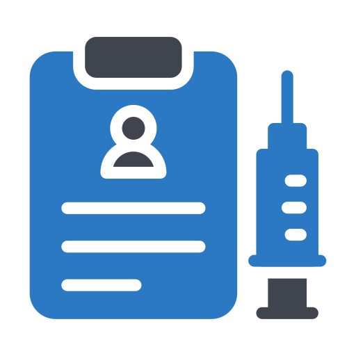 informe médico icono gratis