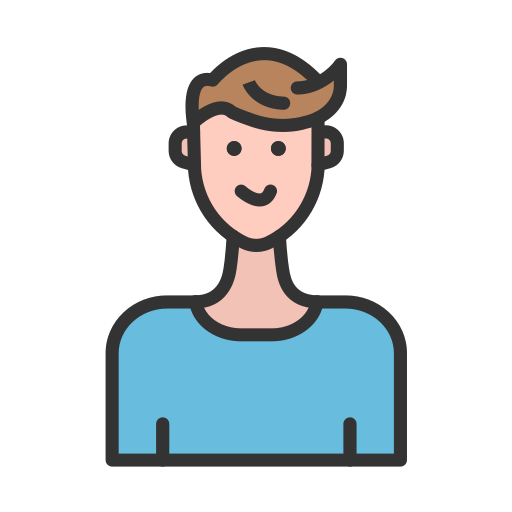 Boy Generic Outline Color icon