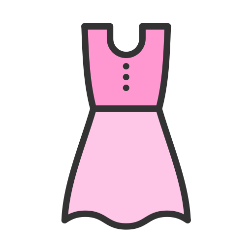 Dress Generic Outline Color icon