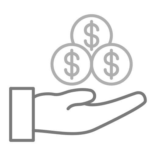 수수료 무료 아이콘