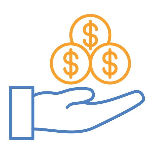 comisión icono gratis