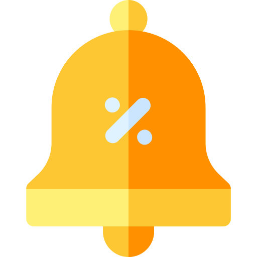 Bell Basic Rounded Flat icon