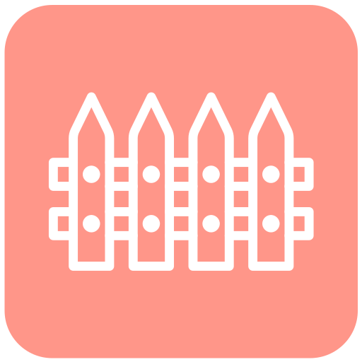 Fence free icon Fence free icon