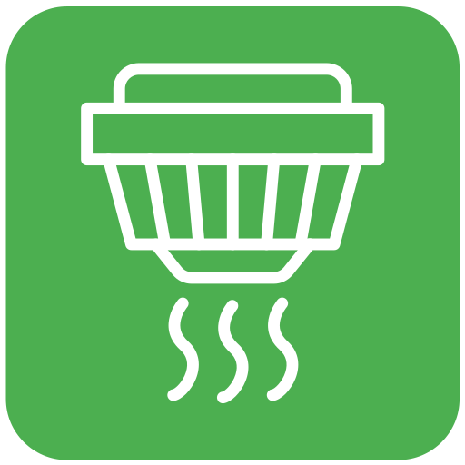 detector de humo icono gratis