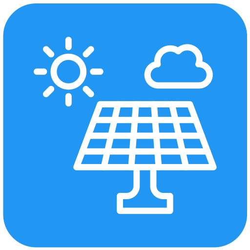 panel solar icono gratis