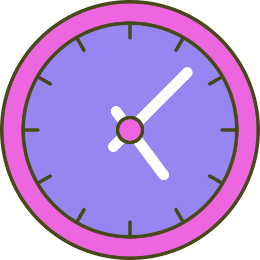 Clock free icon Clock free icon
