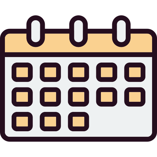 Calendar Generic Outline Color icon