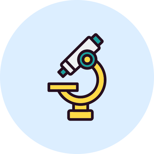 Microscope Generic Outline Color icon