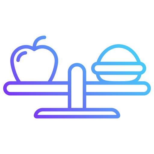 Balanced diet free icon