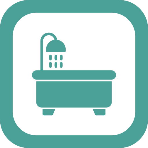 Bath tub Generic Square icon