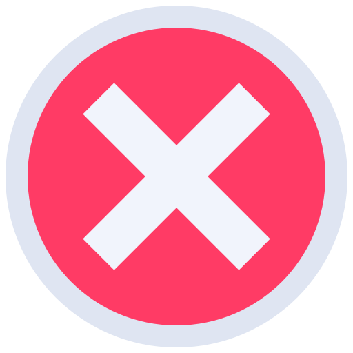 No sign free icon No sign free icon