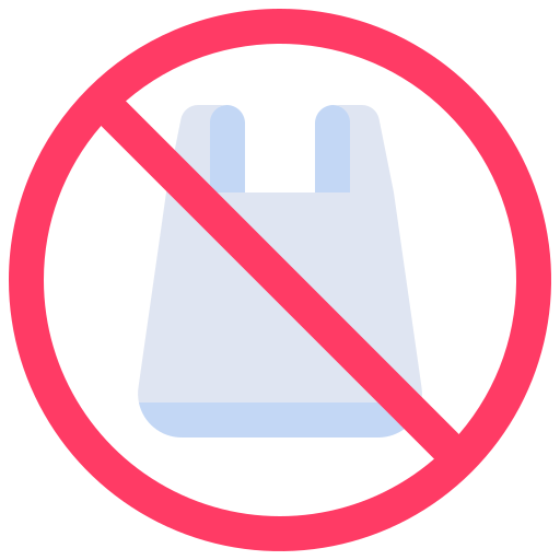 No plastic bags Generic Flat icon