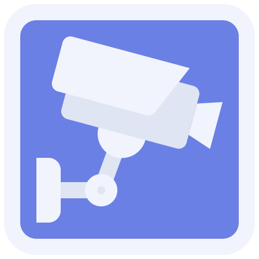 circuito cerrado de televisión icono gratis