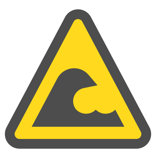 tsunami Icône gratuit tsunami Icône gratuit