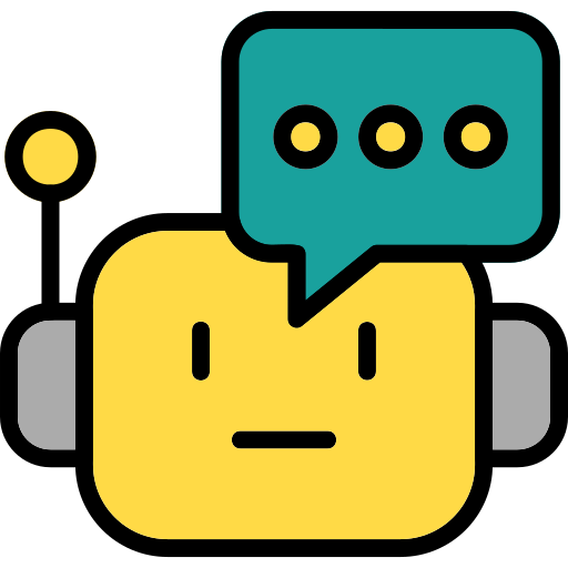 robot de chat icono gratis