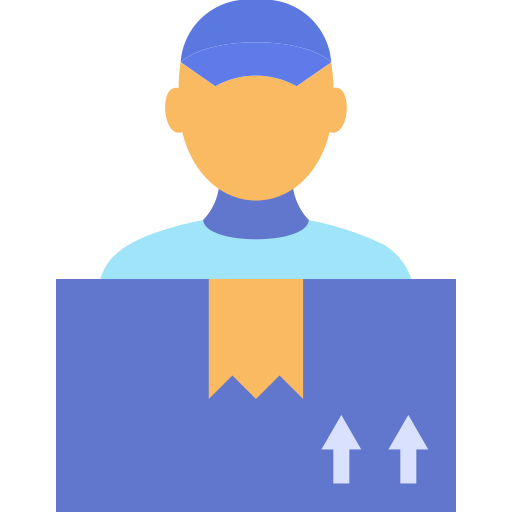 Delivery boy free icon Delivery boy free icon