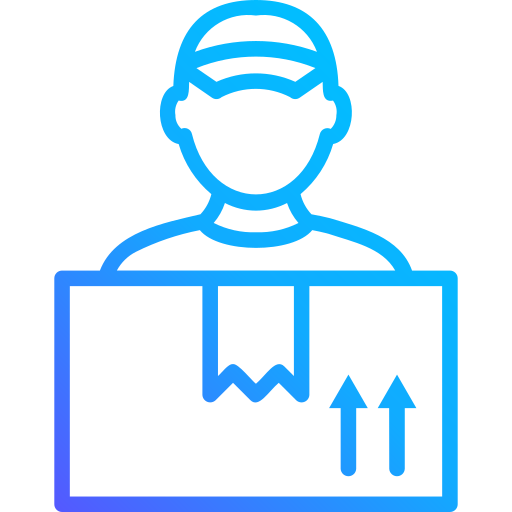 Delivery boy free icon