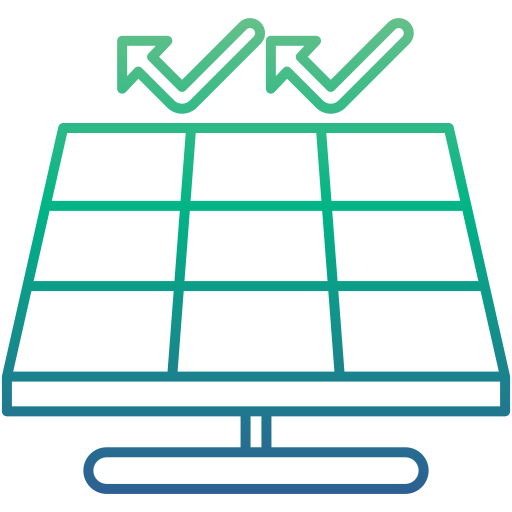 panel solar icono gratis