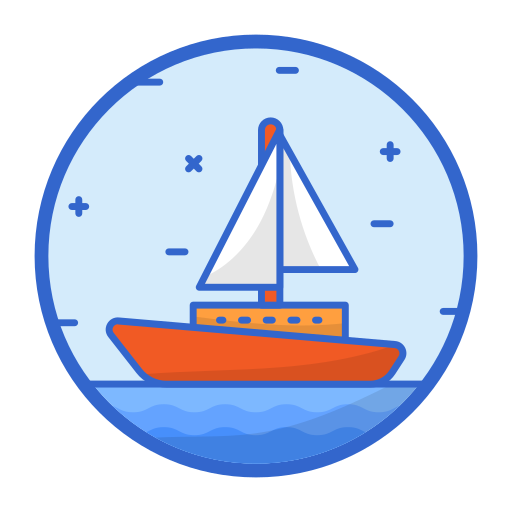 Boat Generic Outline Color icon