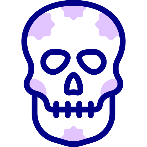 calavera mexicana icono gratis