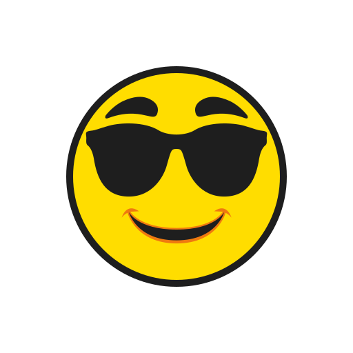 Cool Glasses Generic Outline Color Icon 7347