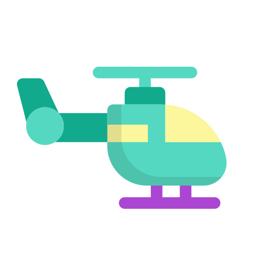 helicóptero icono gratis