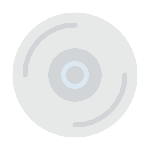 Compact disc Vector Stall Flat icon