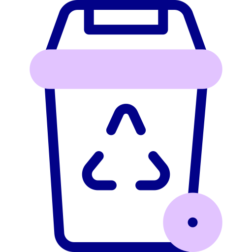 tacho de reciclaje icono gratis