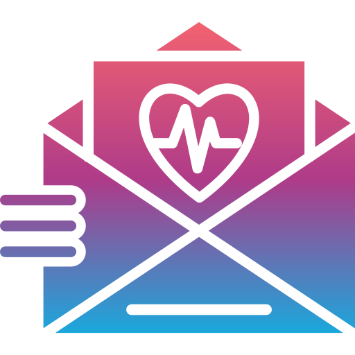 carta de amor grátis ícone