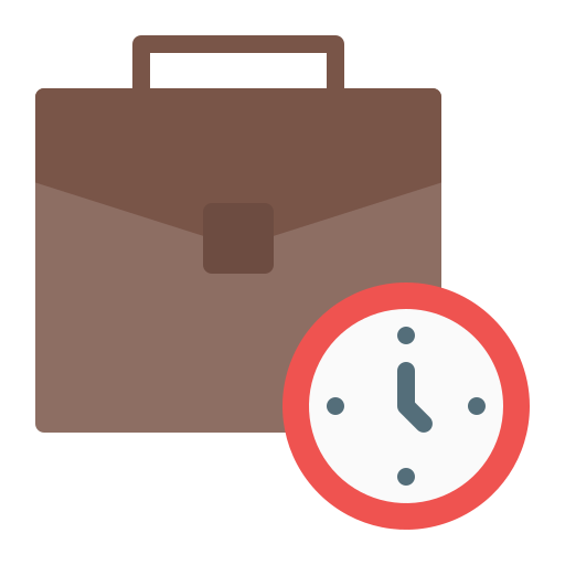 Work Time Generic Flat Icon