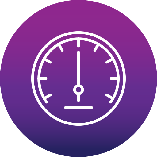 Gauge Generic Flat Gradient Icon