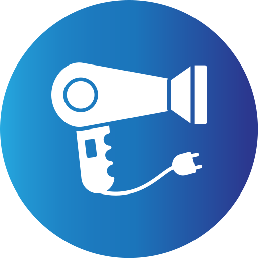 secador de cabelo grátis ícone