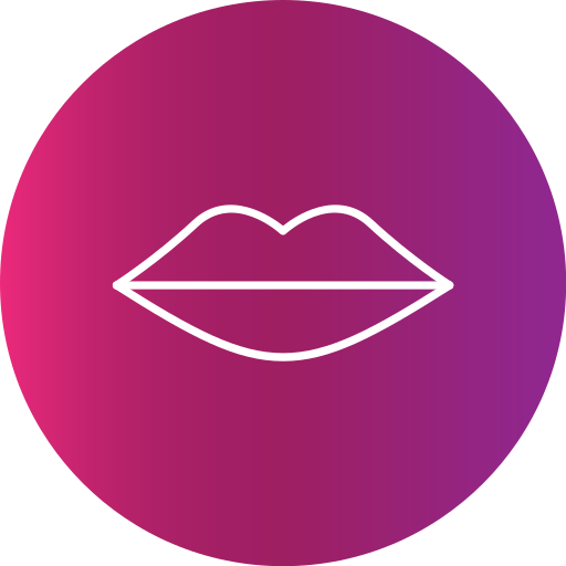 labios icono gratis