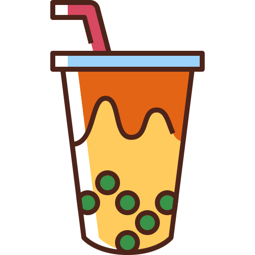 té boba icono gratis