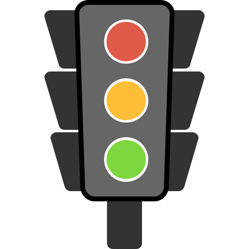 Traffic lights Generic Flat icon