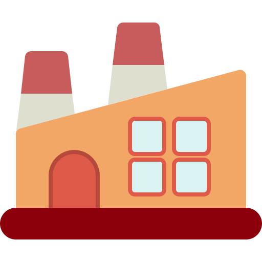 Factory Generic Flat icon