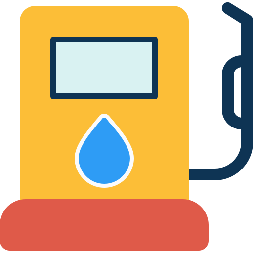 Gas station Generic Flat icon