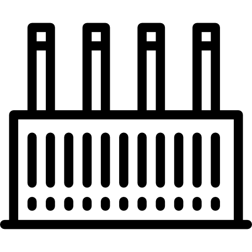 Industrial plant free icon