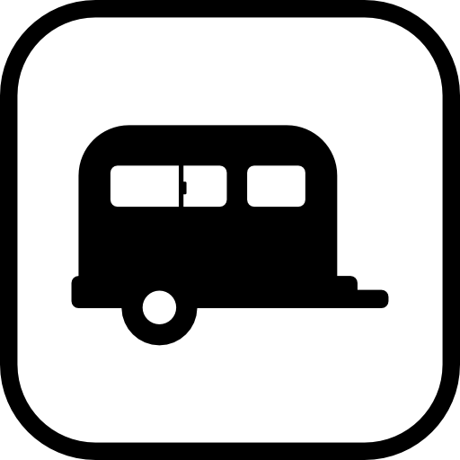 Caravan sign free icon