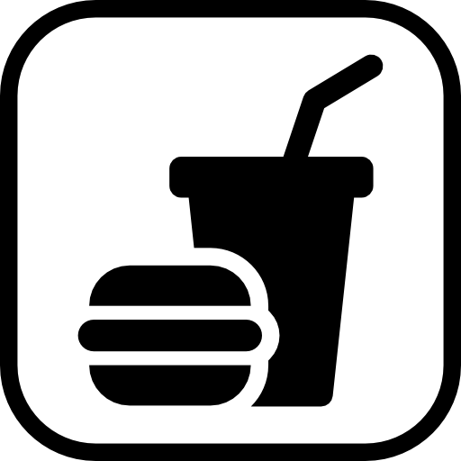 Fast food restaurant icon