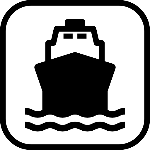 Cargo boat free icon Cargo boat free icon