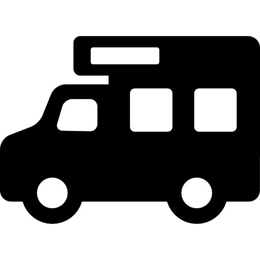 coche de remolque icono gratis